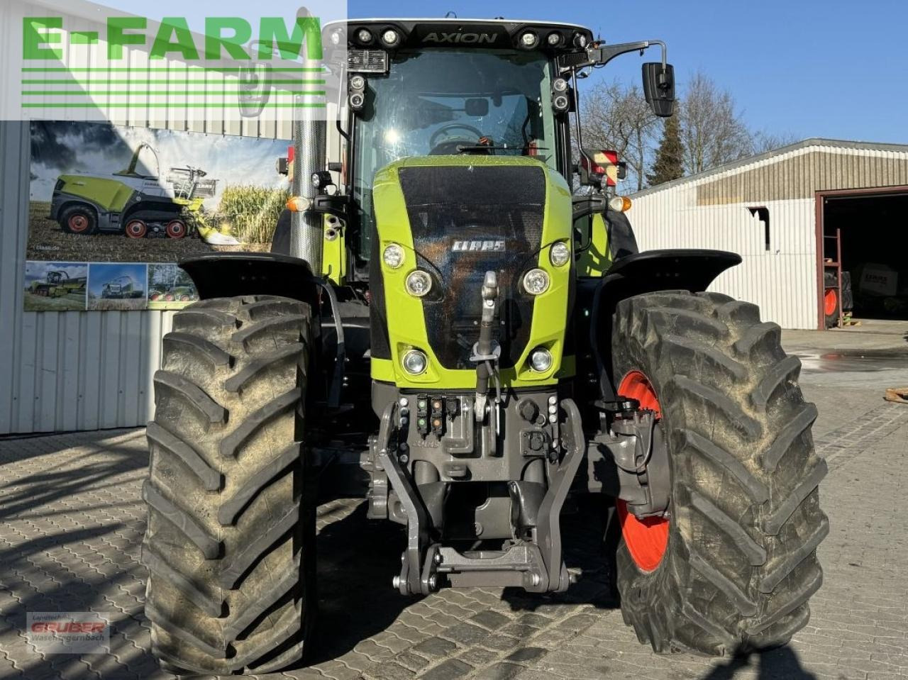 Farm tractor CLAAS axion 950 cmatic cebis
