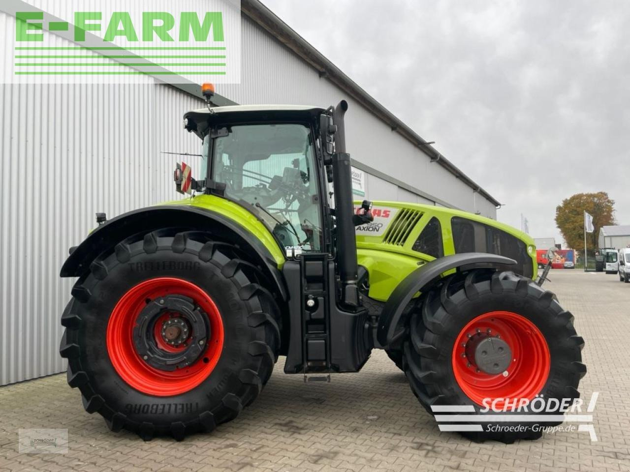 Farm tractor CLAAS axion 950 cmatic rtk