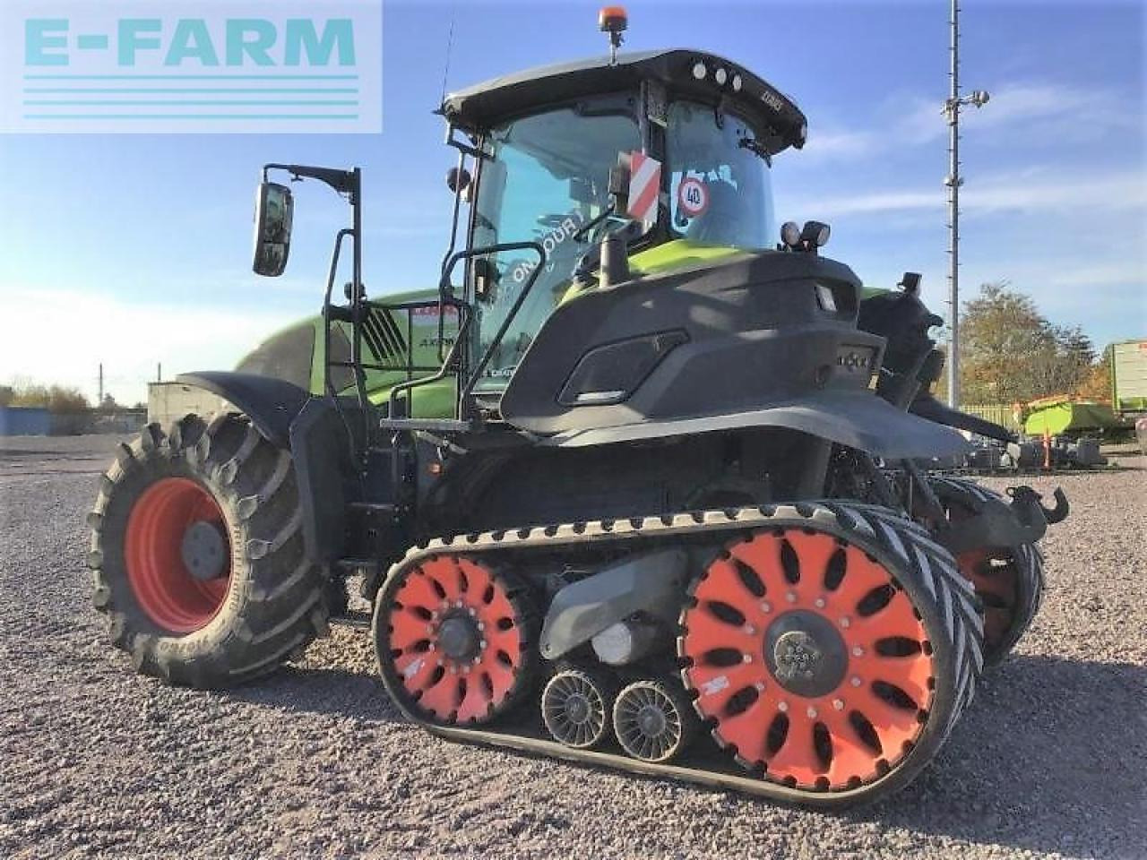 Farm tractor CLAAS axion 960 terra trac