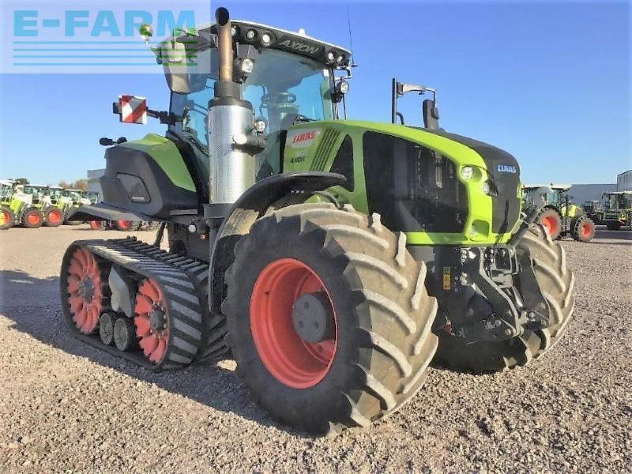 Farm tractor CLAAS axion 960 terra trac