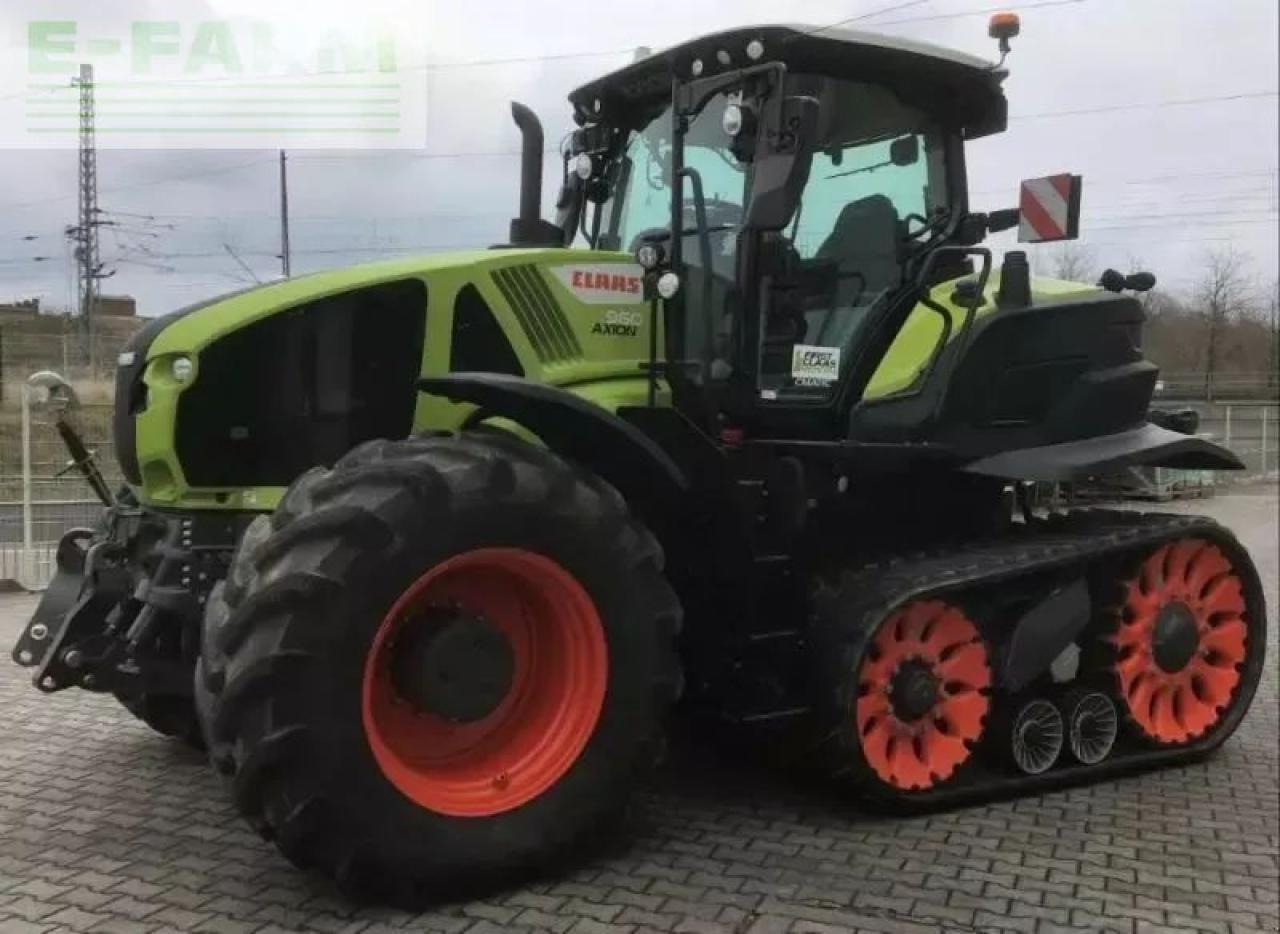 Farm tractor CLAAS axion 960 terra trac v