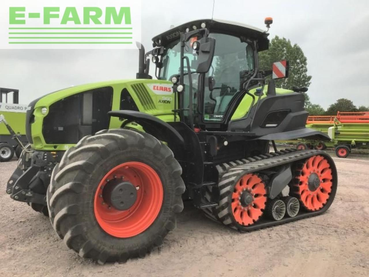 Farm tractor CLAAS axion 960 terratrac v