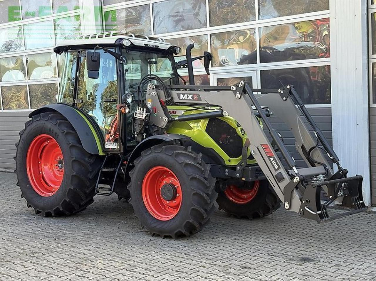 Farm tractor CLAAS axos 240 advanced + mx a106