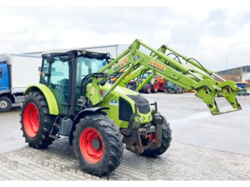Farm tractor CLAAS axos 320 mit stoll frontlader