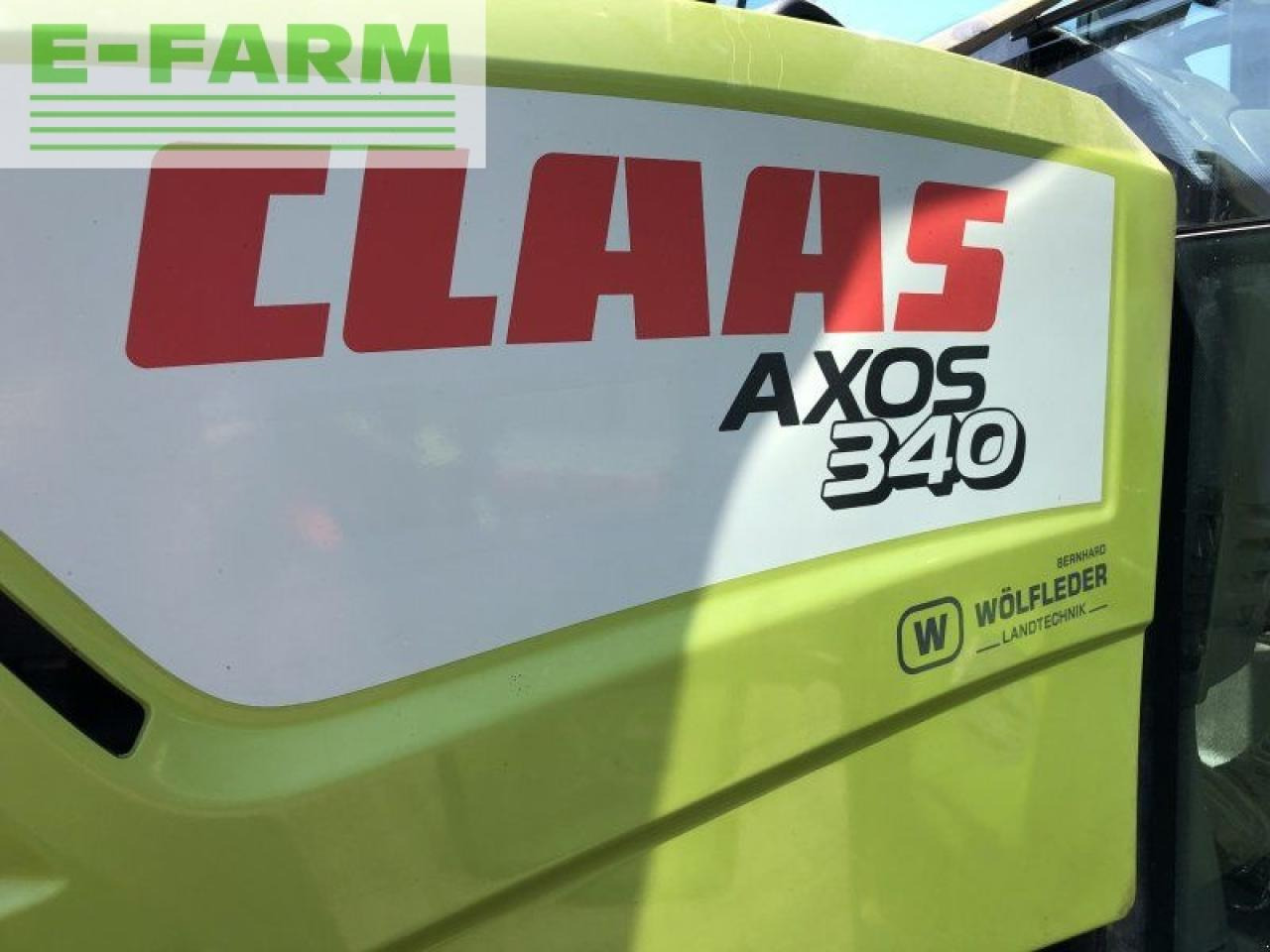 Farm tractor CLAAS axos 340 cx CX