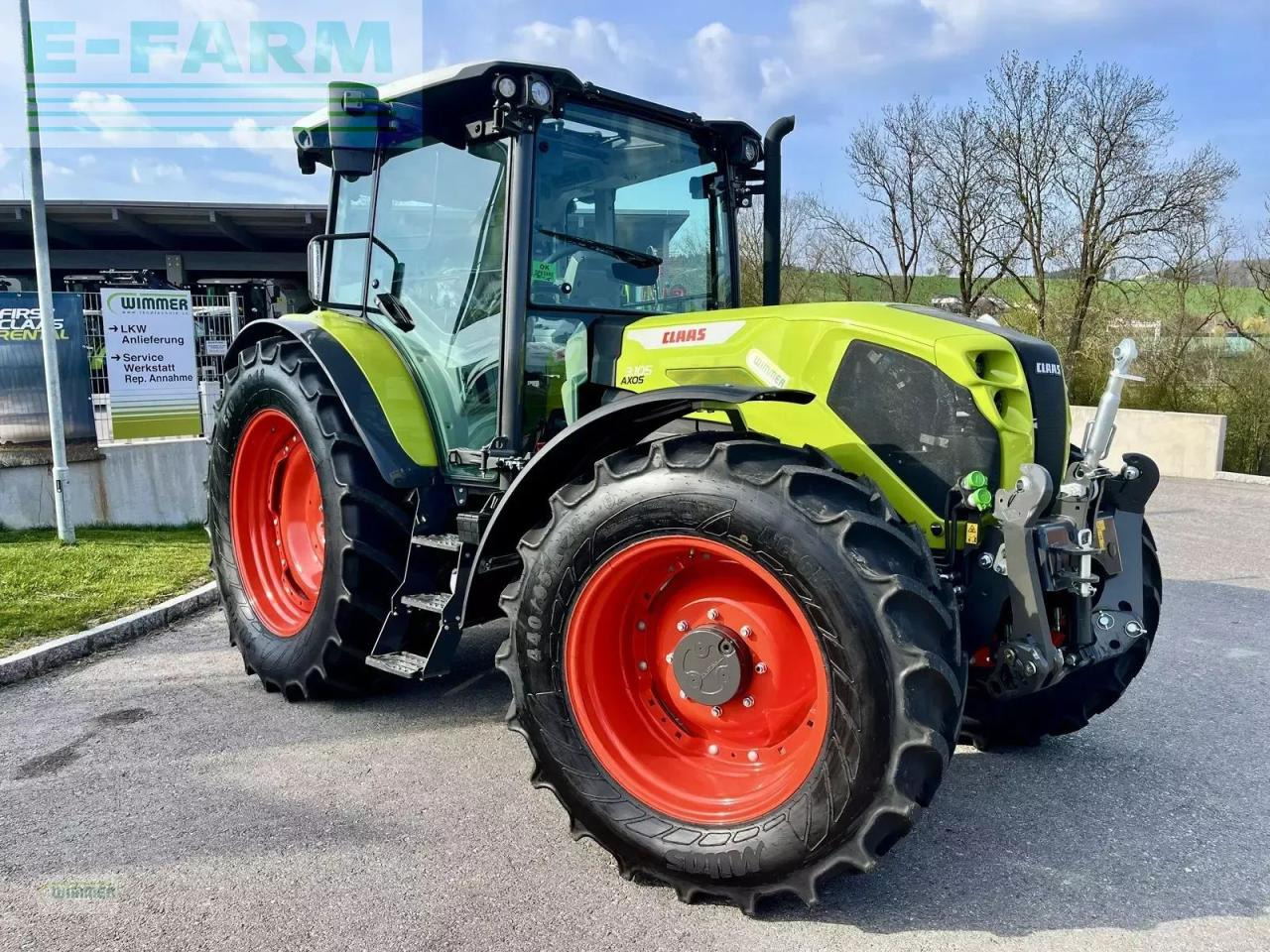 Farm tractor CLAAS axos 3.105