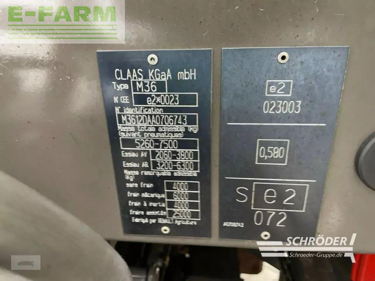 Farm tractor CLAAS celtis 426