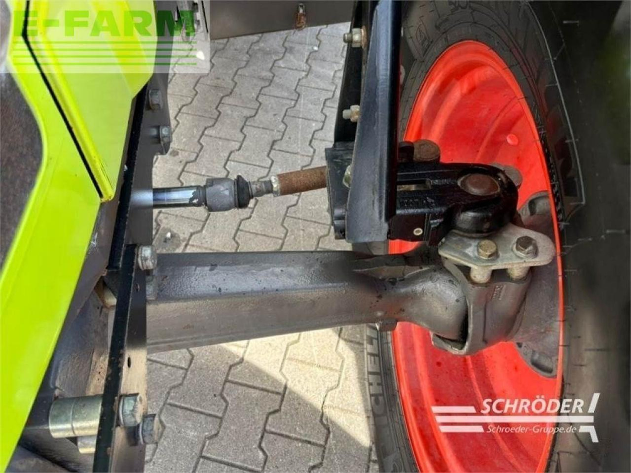 Farm tractor CLAAS celtis 456 rx
