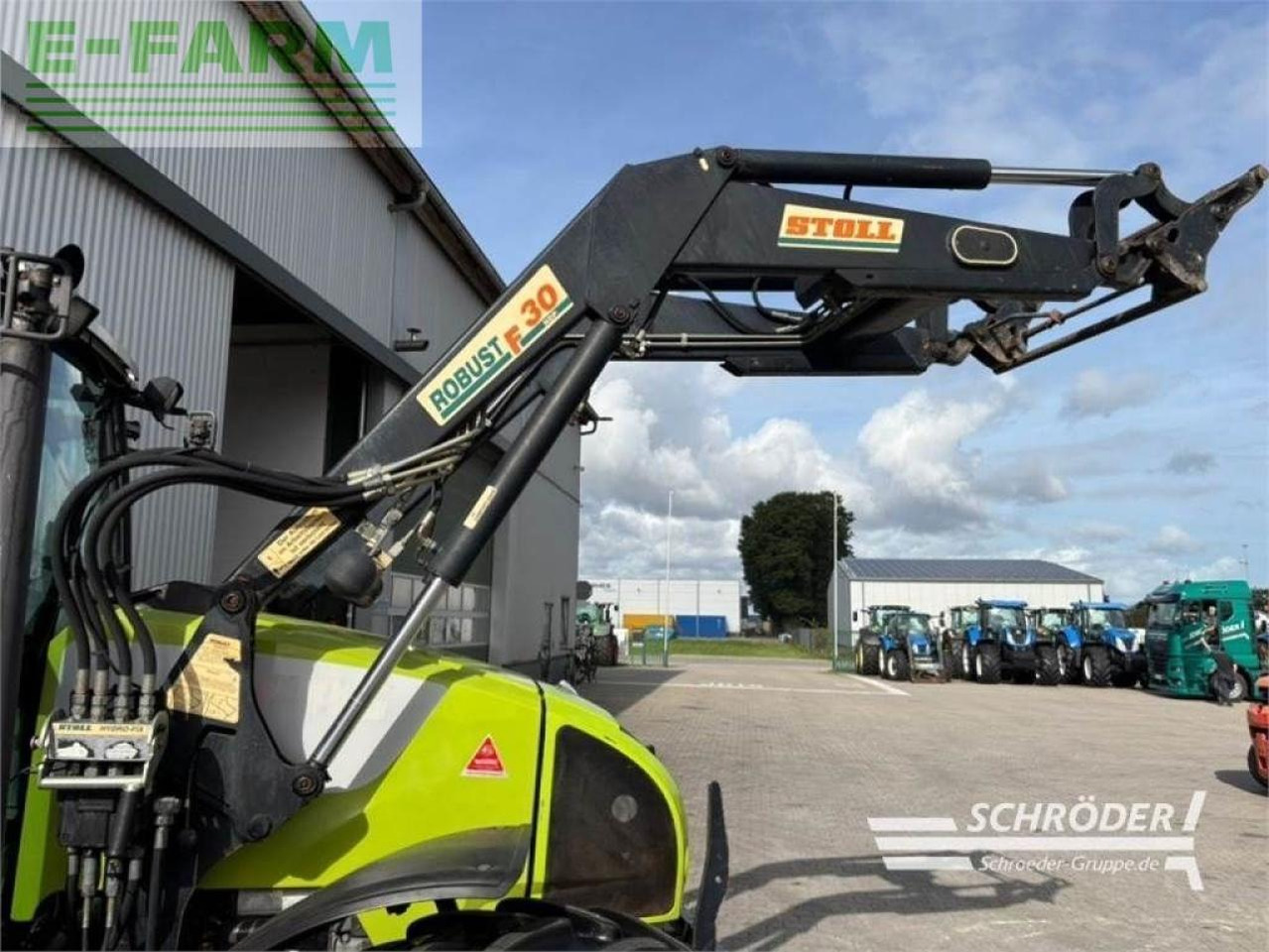 Farm tractor CLAAS celtis 456 rx