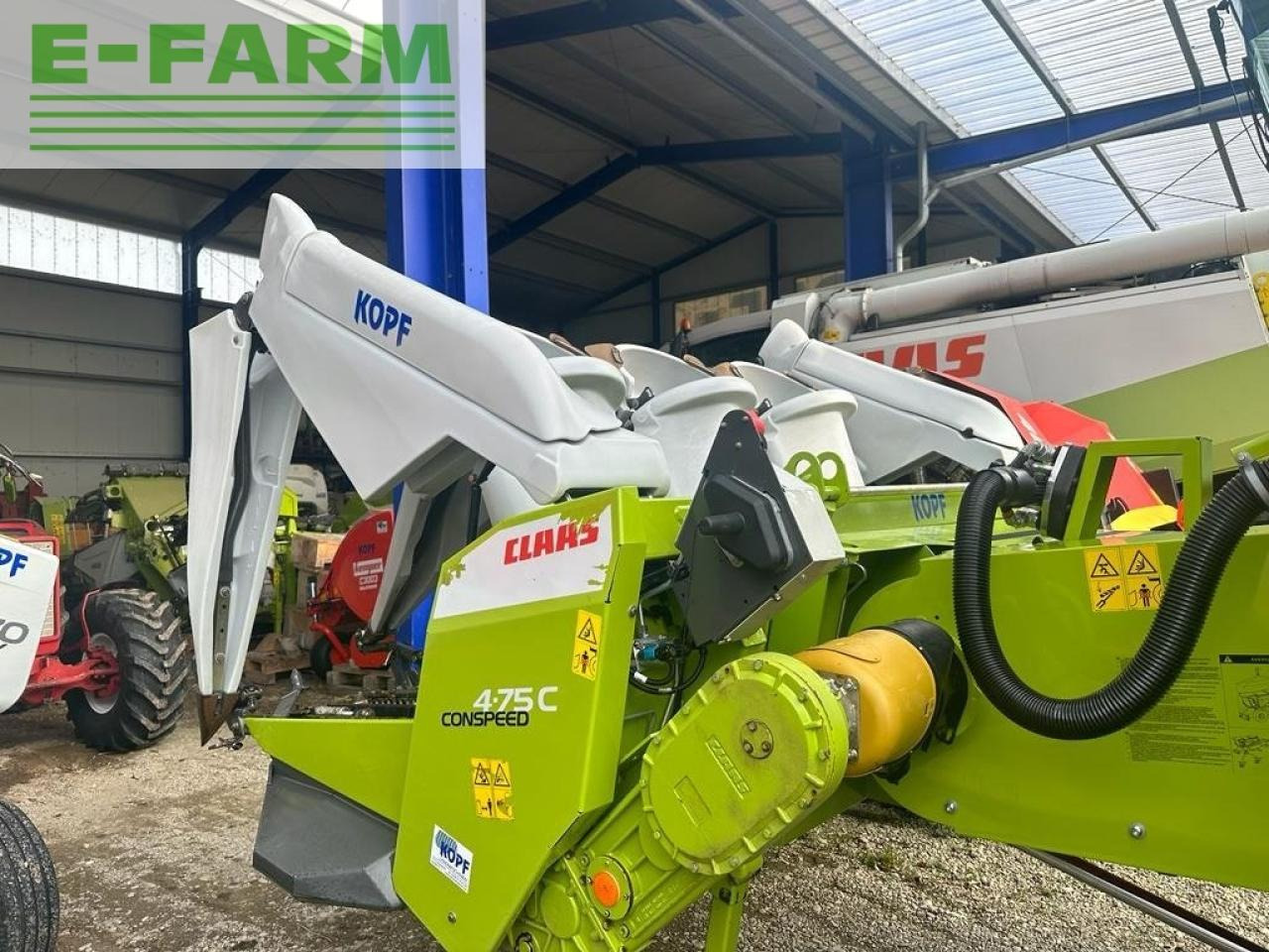 Farm tractor CLAAS conspeed 4-75 c linear