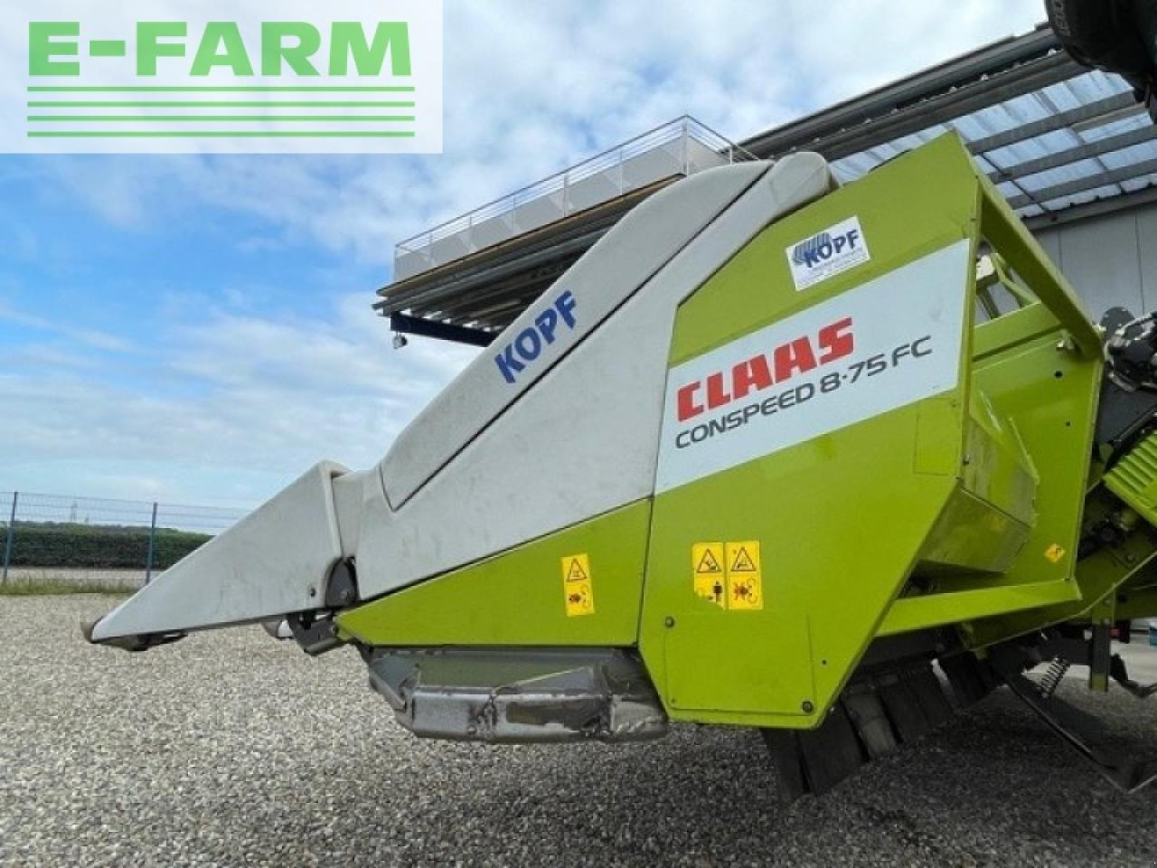 Farm tractor CLAAS conspeed 8-75 fc landwirtmaschine!