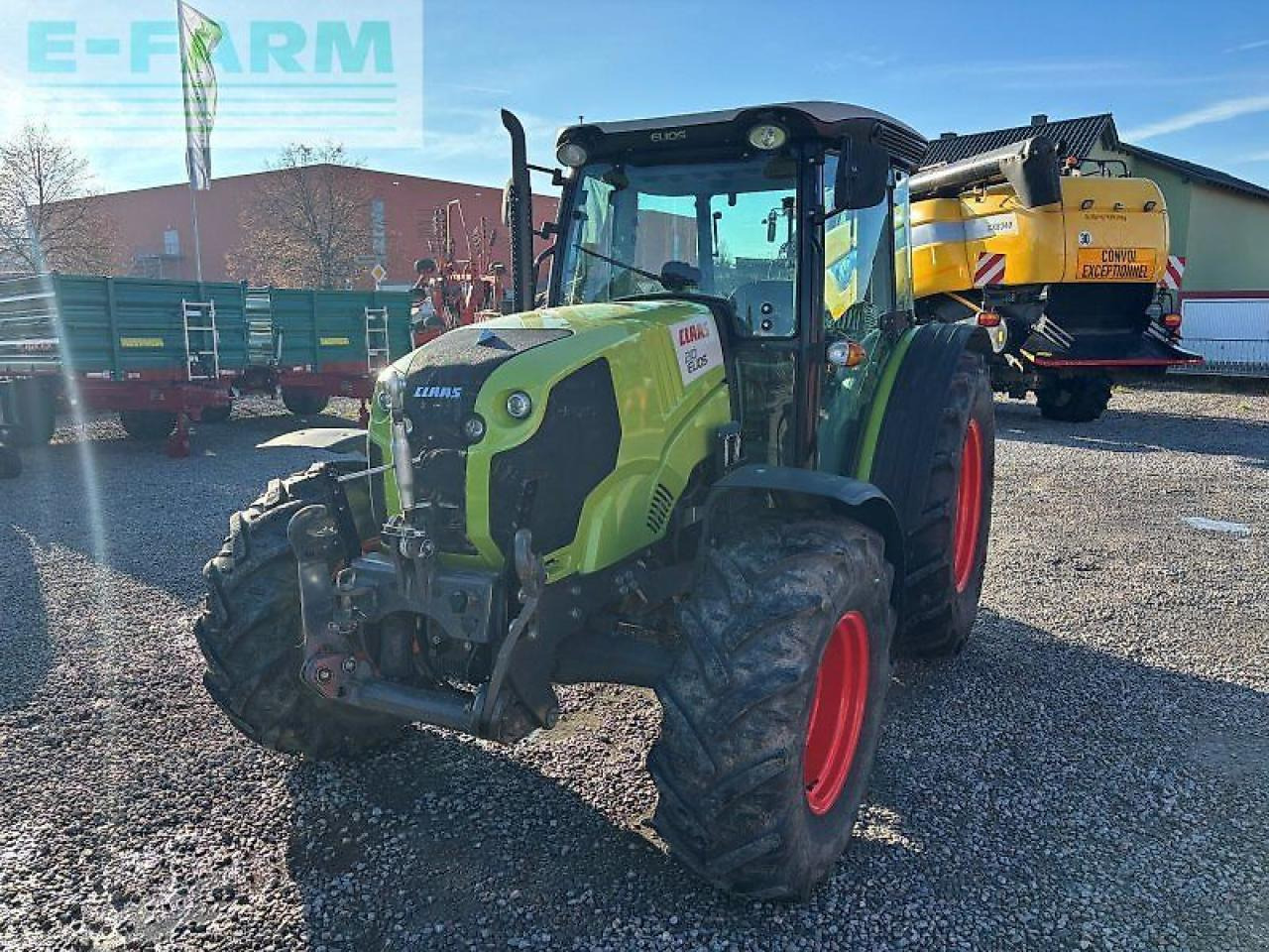 Farm tractor CLAAS elios 210