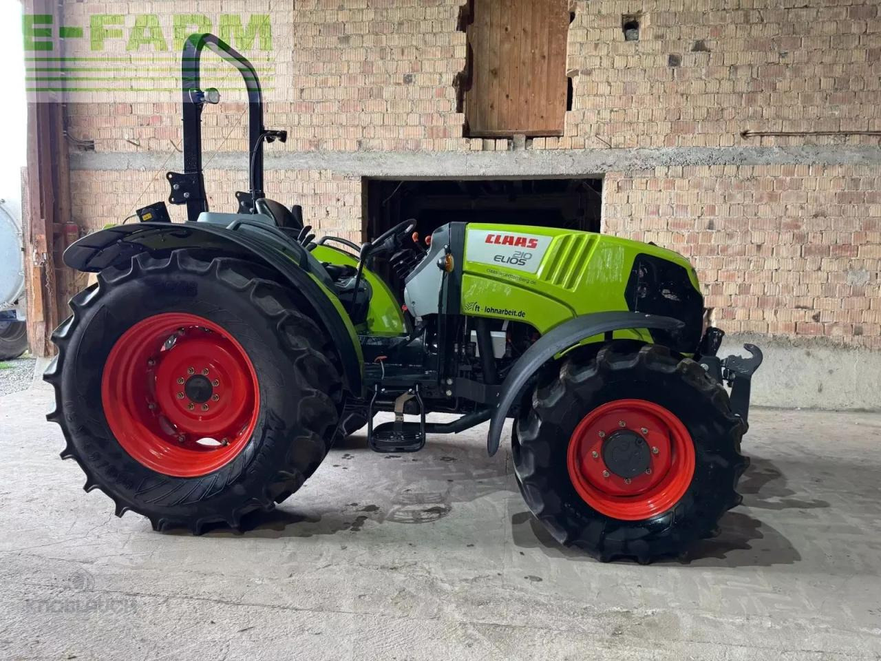 Farm tractor CLAAS elios 210