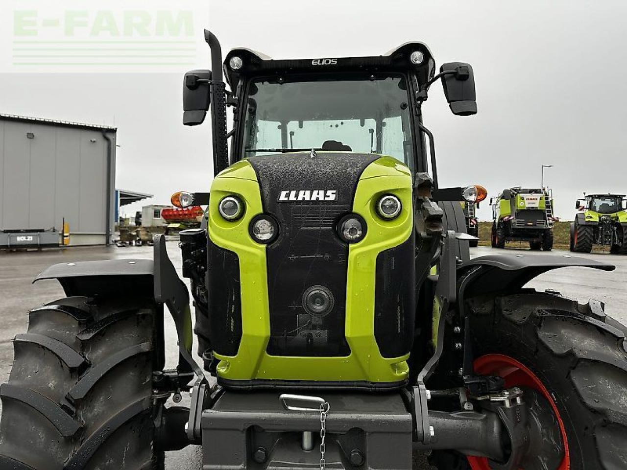 Farm tractor CLAAS elios 210 (kabine mit glasdach)