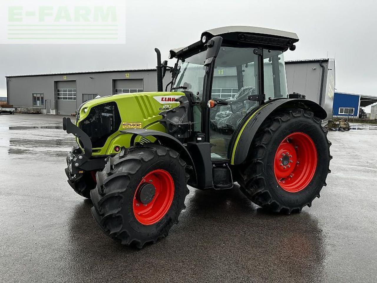 Farm tractor CLAAS elios 210 (kabine mit glasdach)