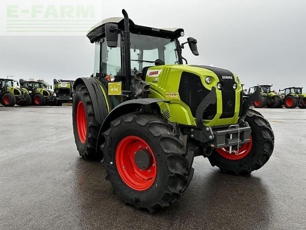 Farm tractor CLAAS elios 210 (kabine mit glasdach)