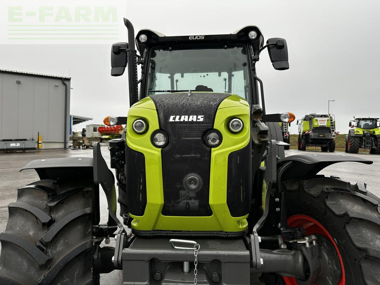 Farm tractor CLAAS elios 210 (kabine mit glasdach)