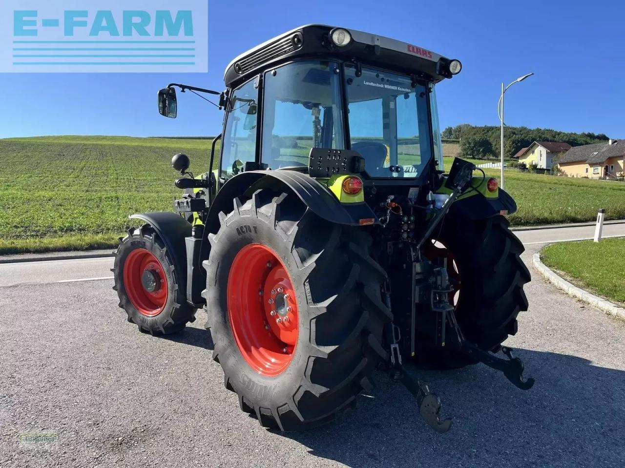 Farm tractor CLAAS elios 210 (kabine ohne glasdach)