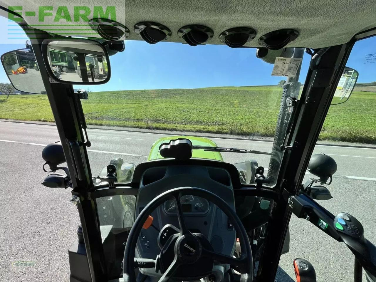 Farm tractor CLAAS elios 210 (kabine ohne glasdach)