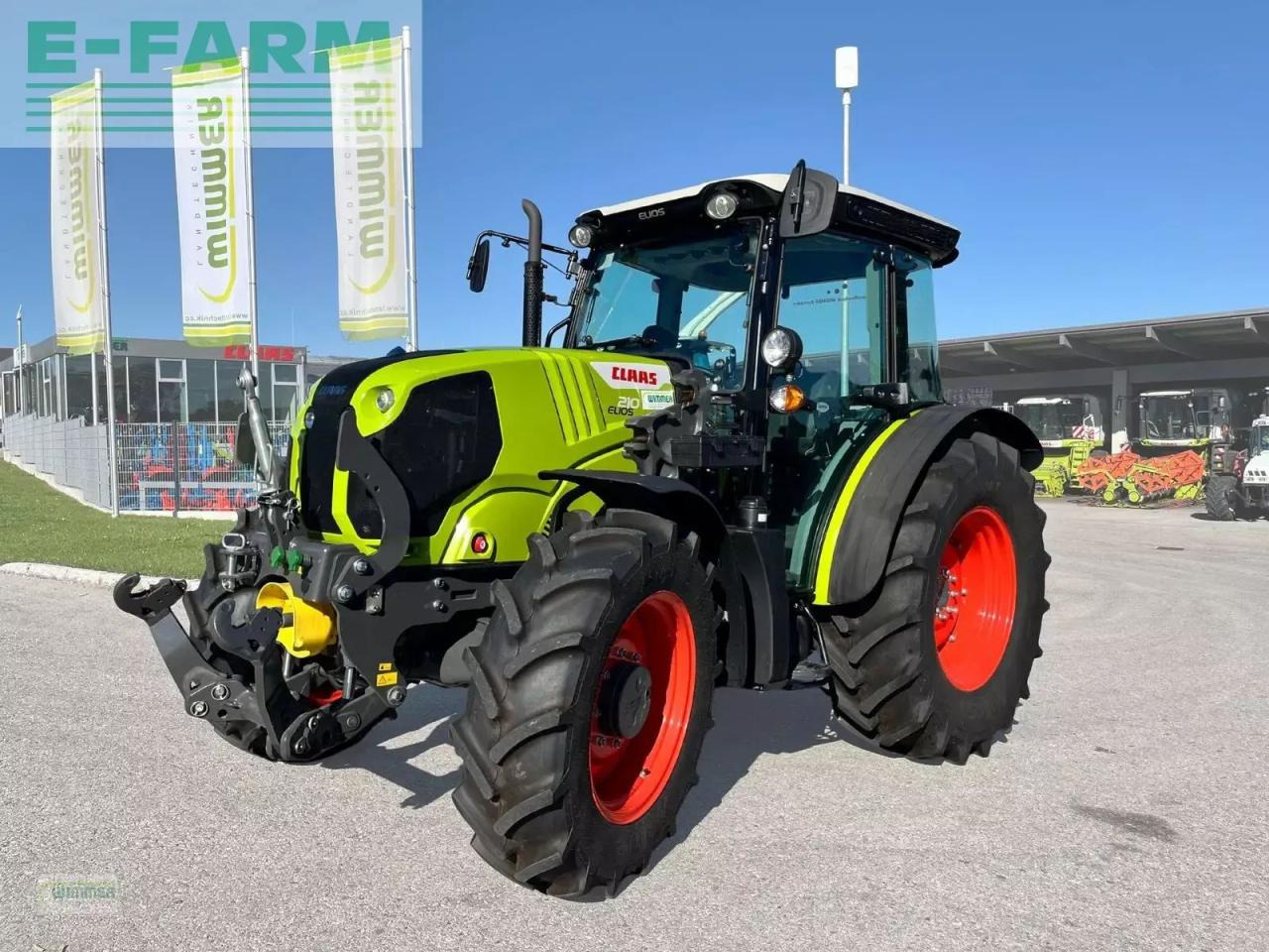 Farm tractor CLAAS elios 210 (kabine ohne glasdach)