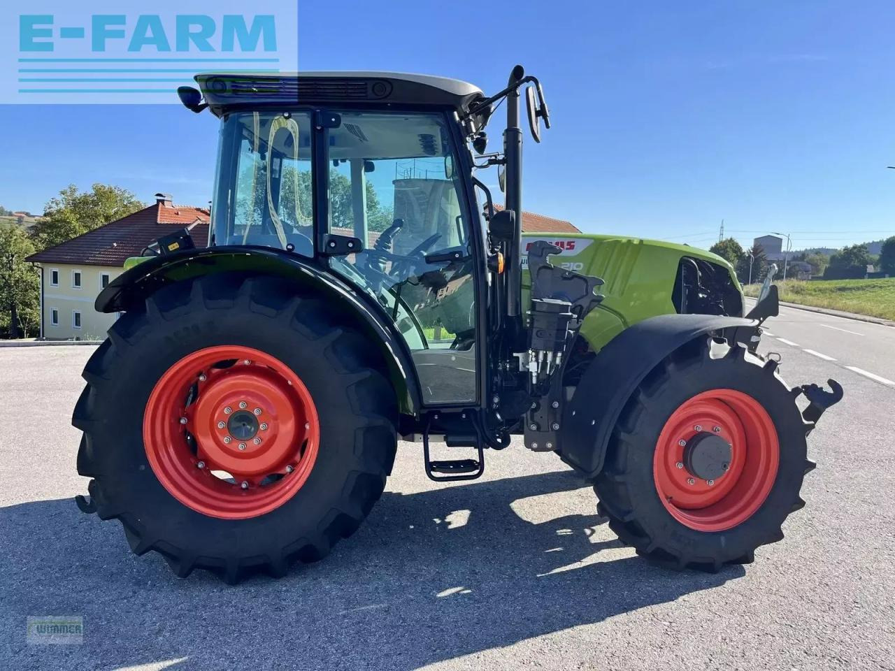 Farm tractor CLAAS elios 210 (kabine ohne glasdach)