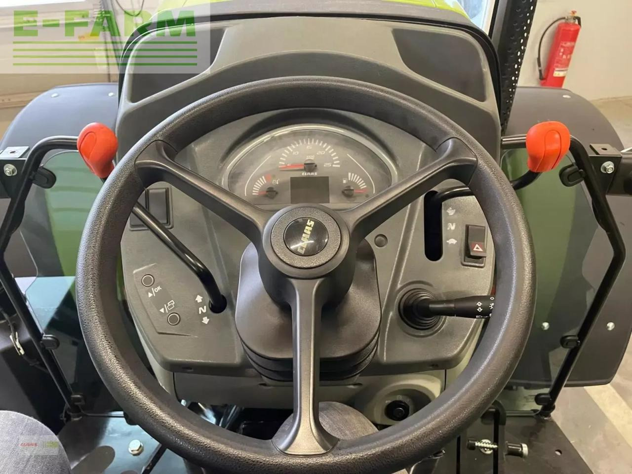 Farm tractor CLAAS elios 210 plattform