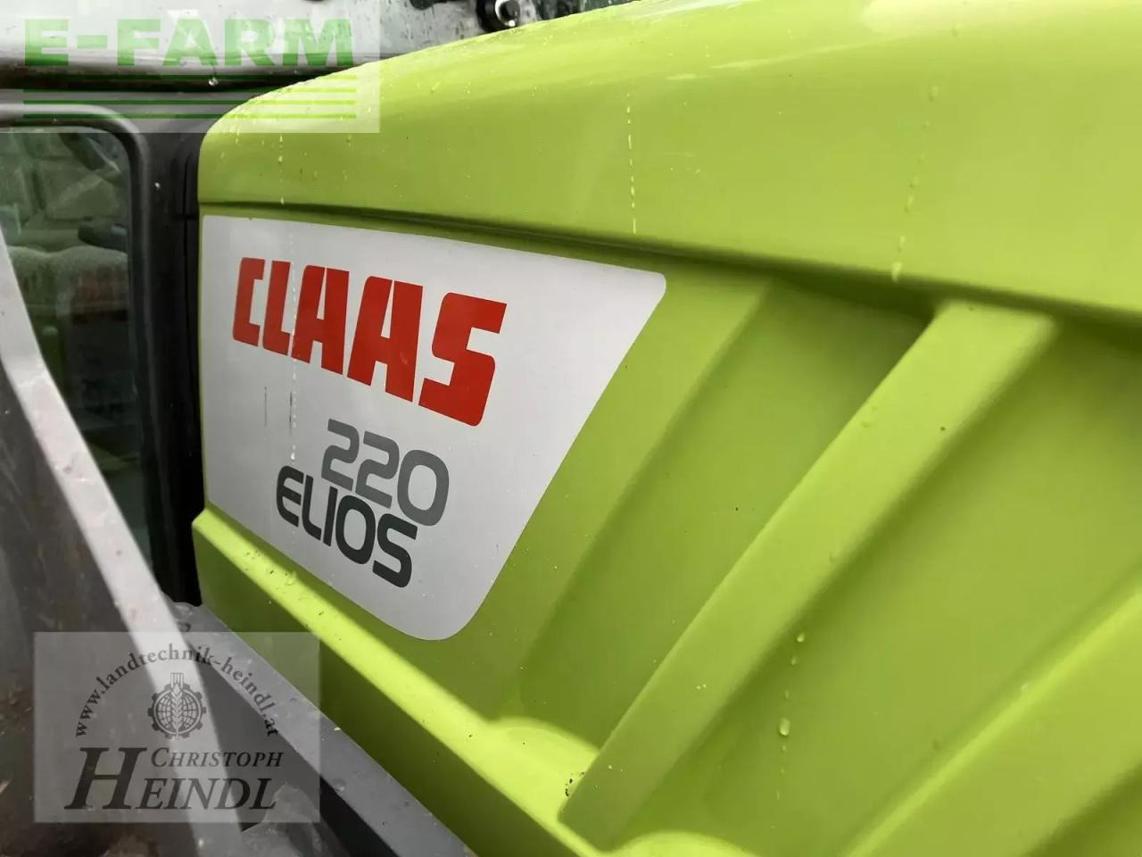 Farm tractor CLAAS elios 220