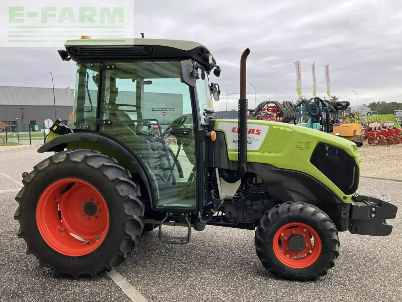 Farm tractor CLAAS nexos 220 vl cabine VL