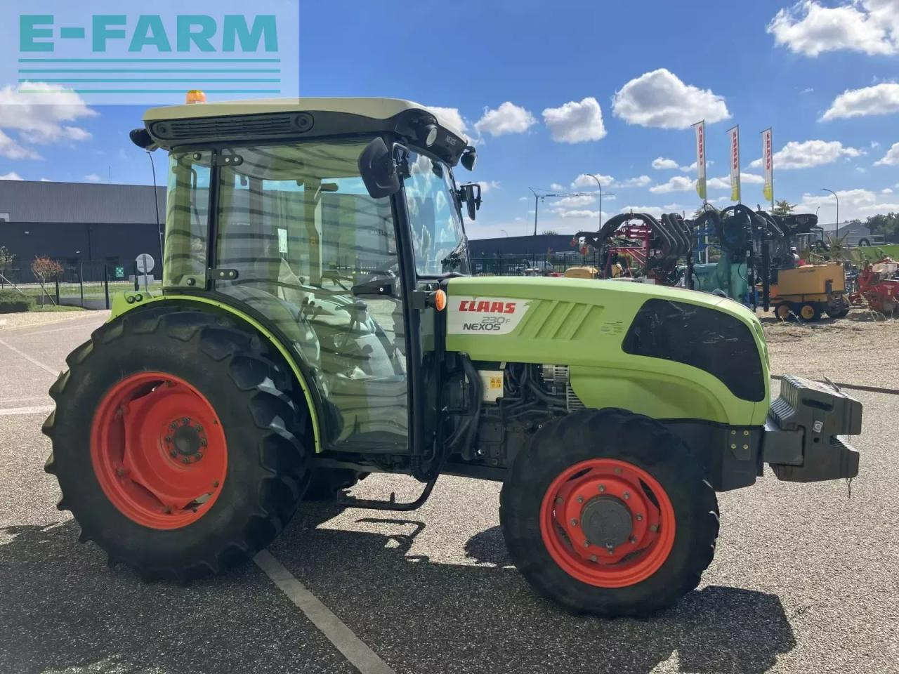 Farm tractor CLAAS nexos 230 f