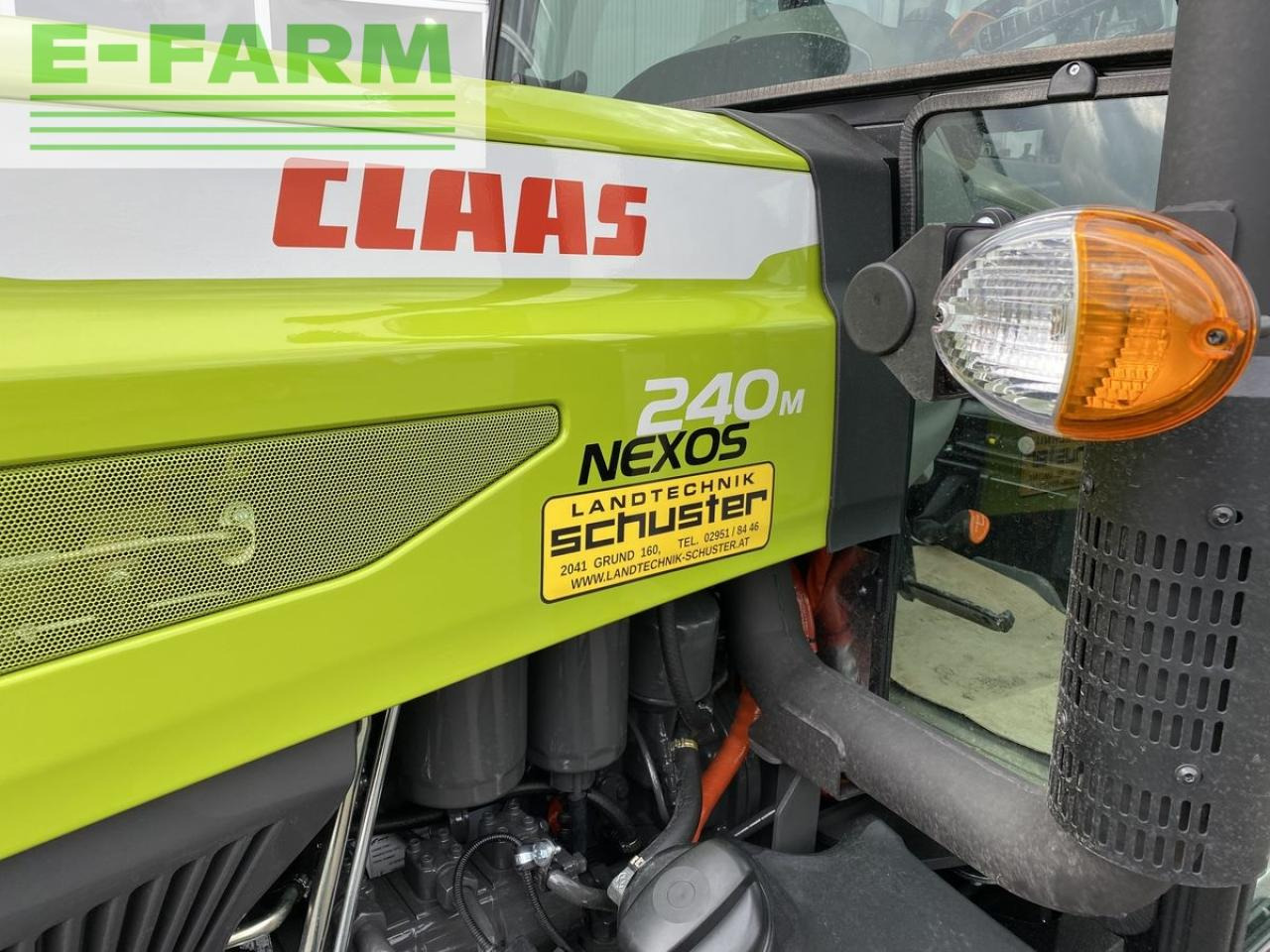 Farm tractor CLAAS nexos 240 m F