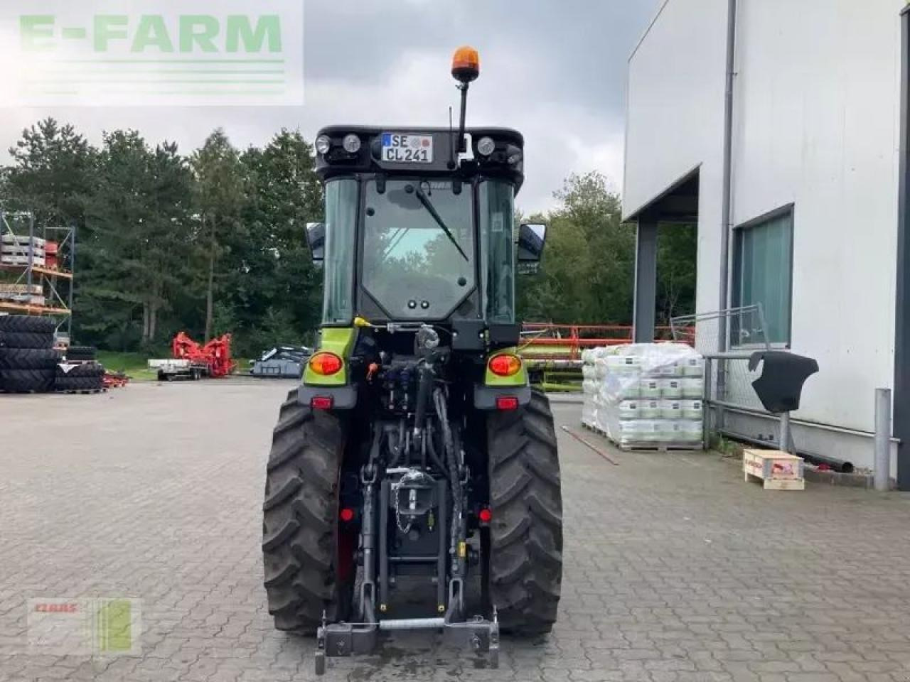 Farm tractor CLAAS nexos 240 s advanced