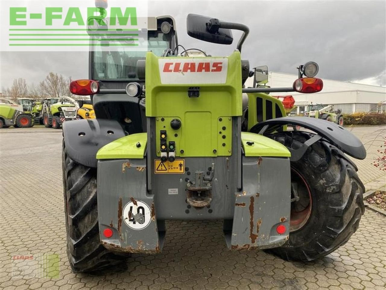 Farm tractor CLAAS scorpion 7050