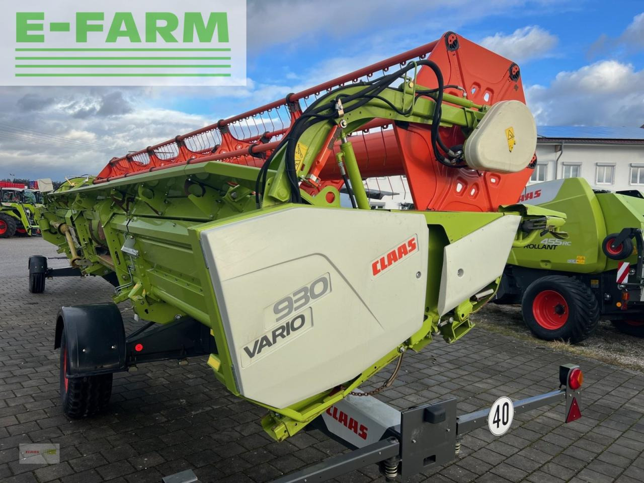 Farm tractor CLAAS vario 930