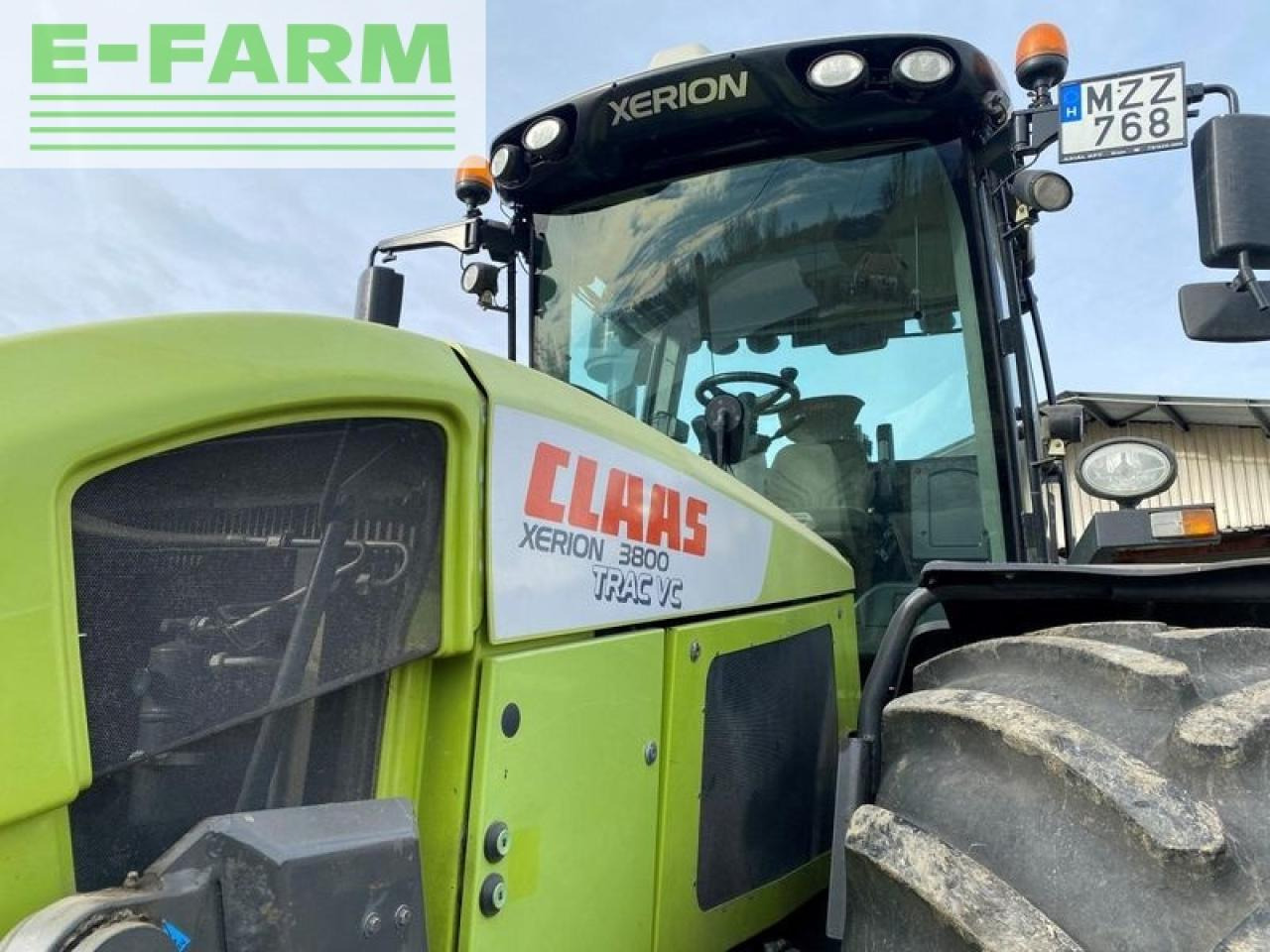 Farm tractor CLAAS xerion 3800 vc
