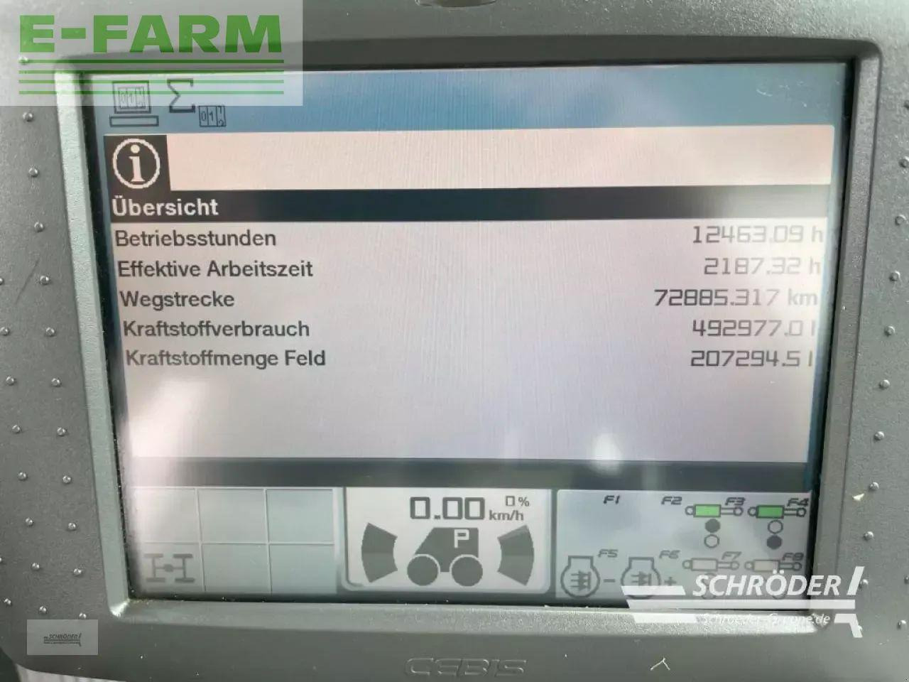 Farm tractor CLAAS xerion 4500