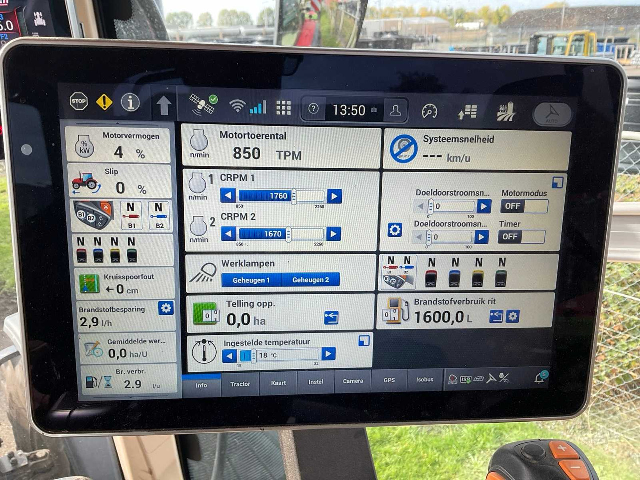 Farm tractor Case ih Optum 250 CVX DRIVE