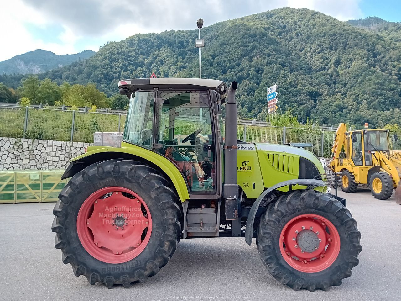 Farm tractor Claas ARES 547 ATZ