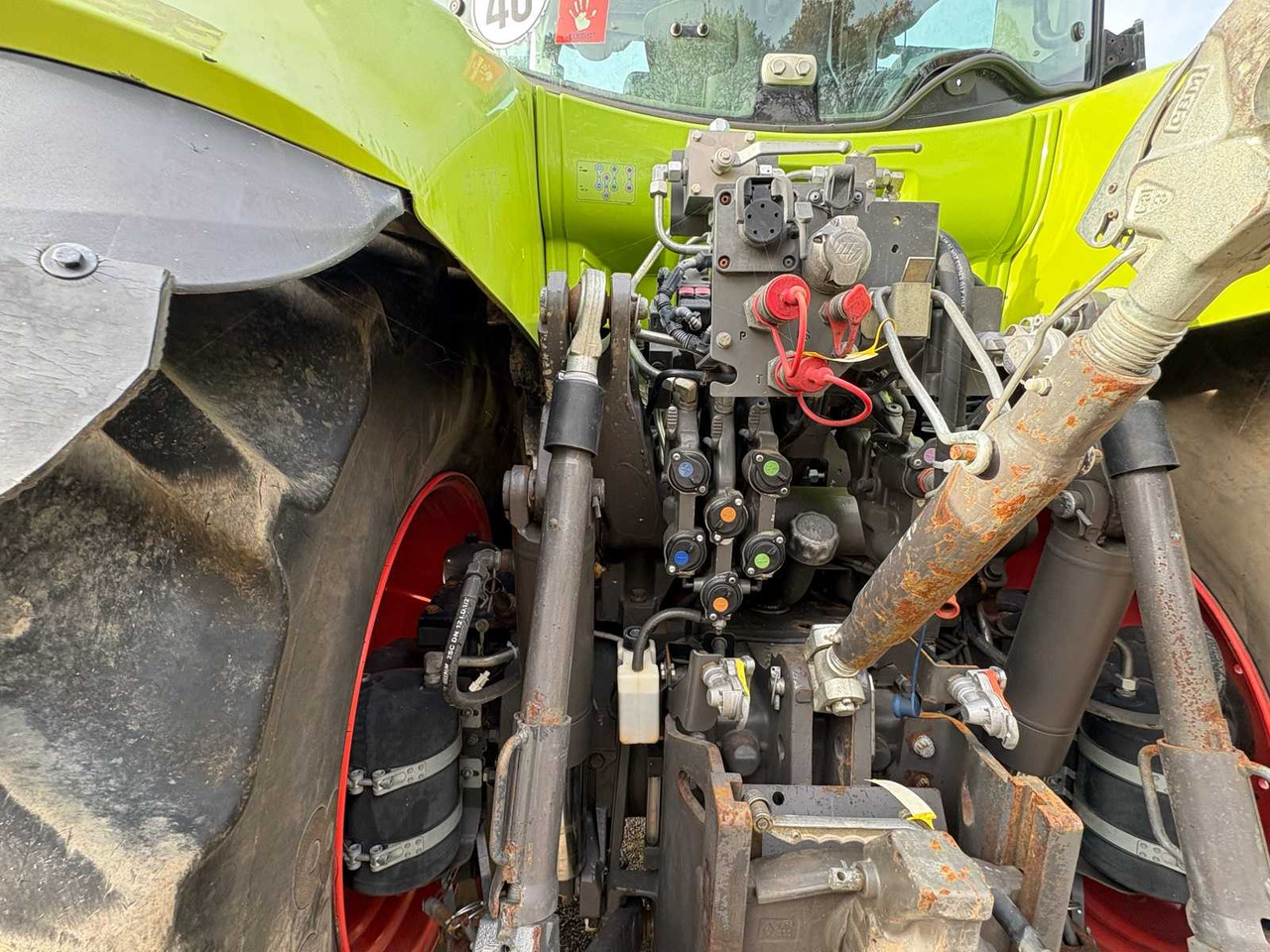 Farm tractor Claas ARION 850 C-MATIC