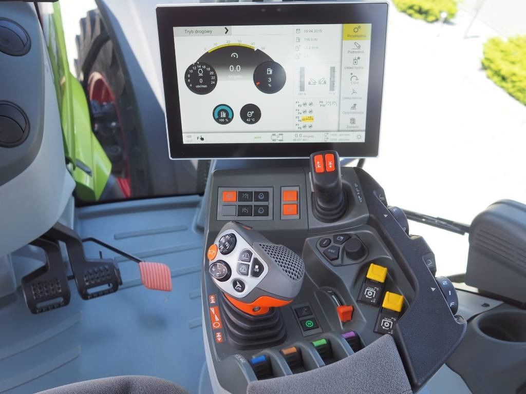 Farm tractor Claas Axion 920 CMATIC, GPS, CEMIS 1200, PTO
