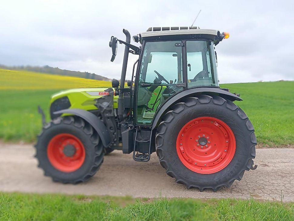 Farm tractor Claas CLAAS AXOS 240 Traktor Schlepper Frontlader - Konsolen Klima