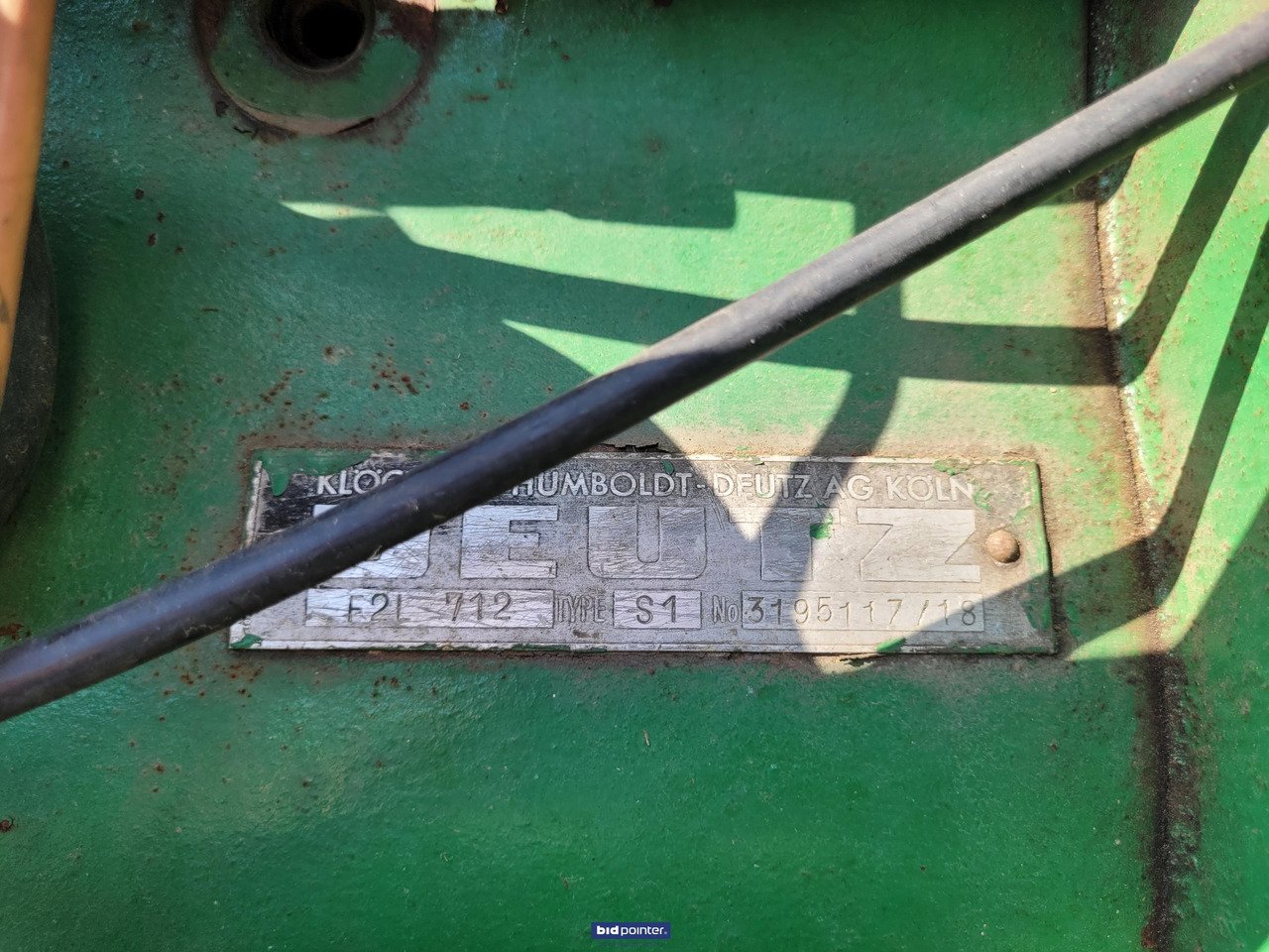 Farm tractor Deutz D30 Smalspoor