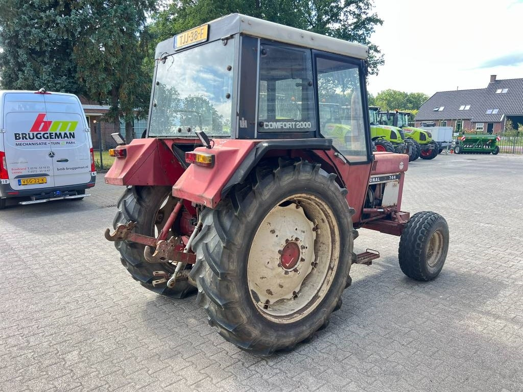 Farm tractor International 744