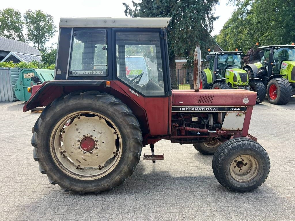 Farm tractor International 744