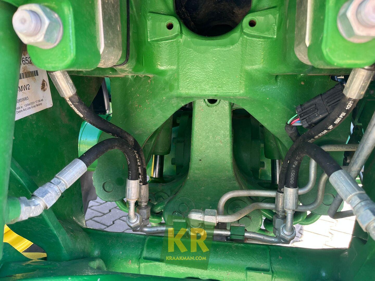 Farm tractor John Deere 6120M