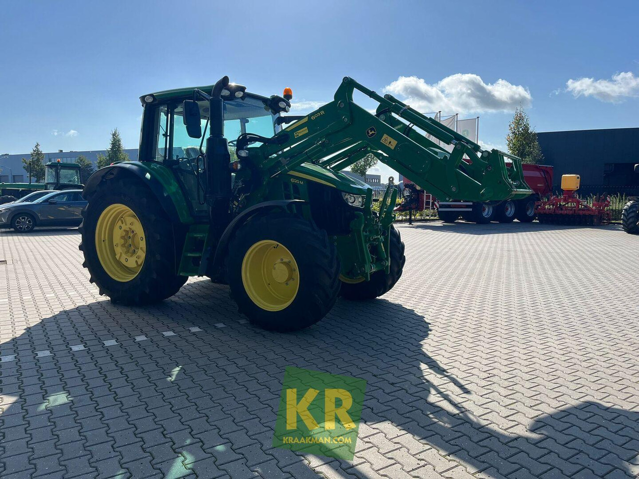 Farm tractor John Deere 6120M