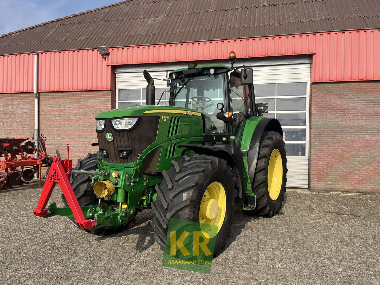 Farm tractor John Deere 6195M