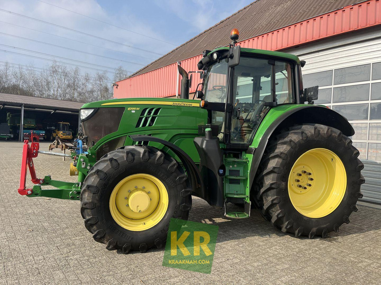 Farm tractor John Deere 6195M
