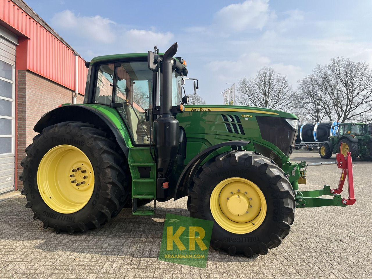 Farm tractor John Deere 6195M