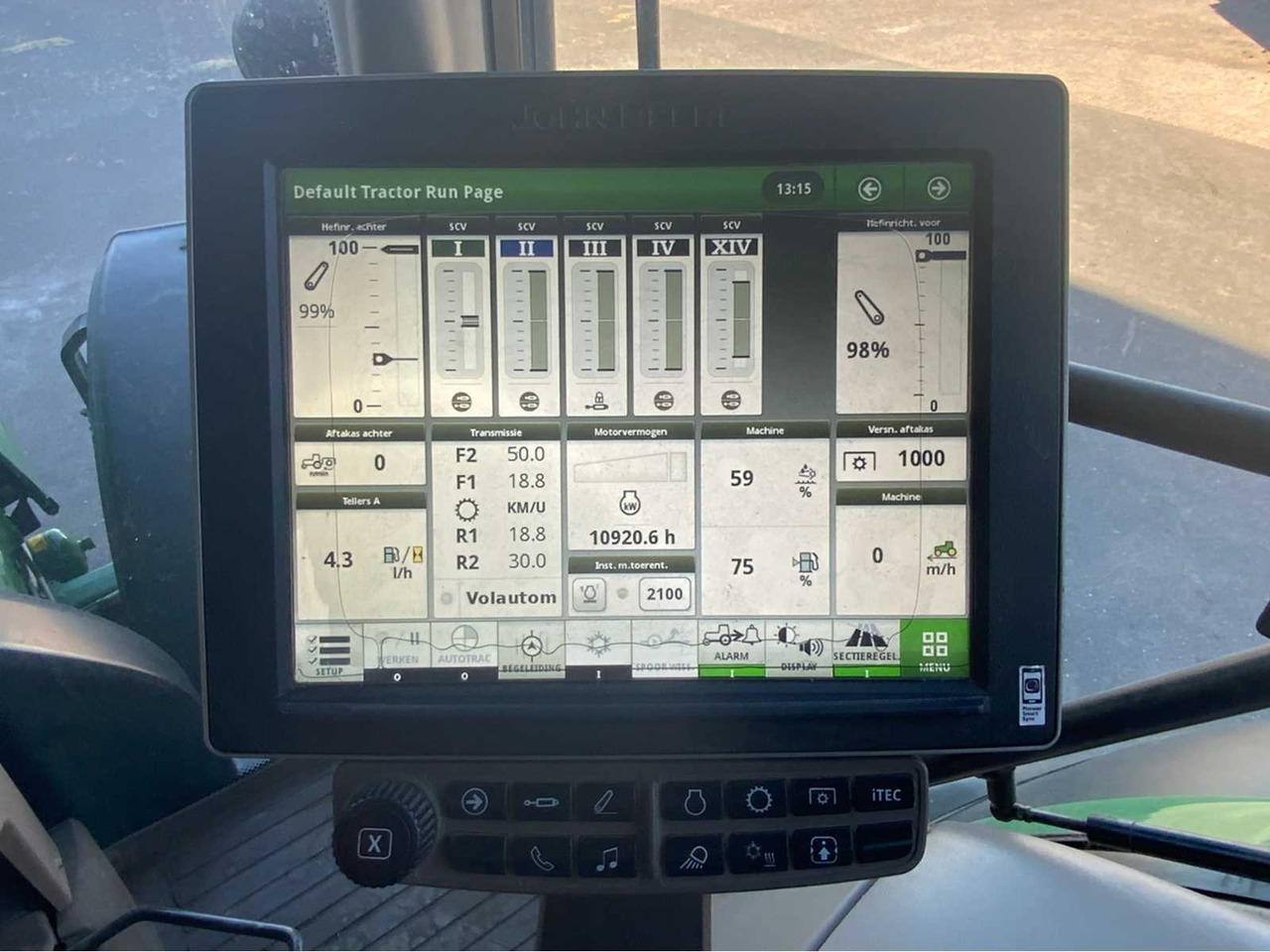 Farm tractor John deere 6155R