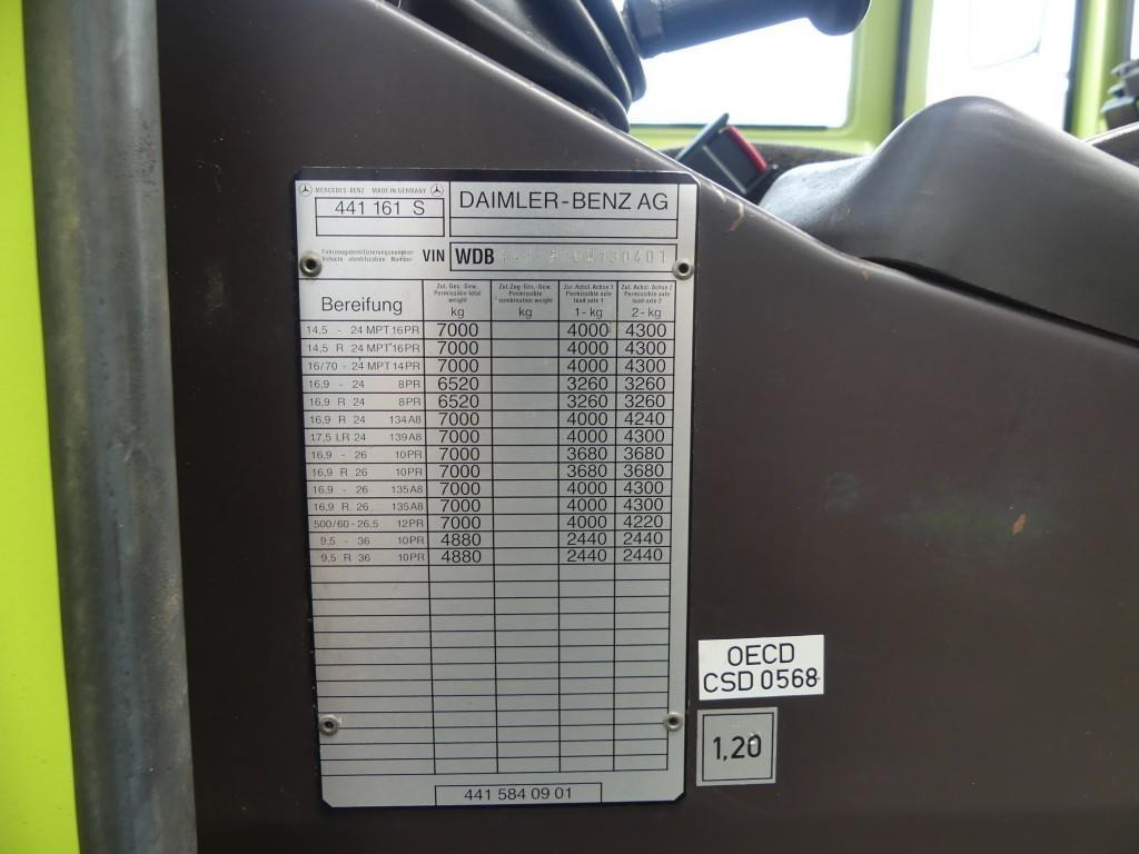 Farm tractor Mercedes Benz MB Trac 1000